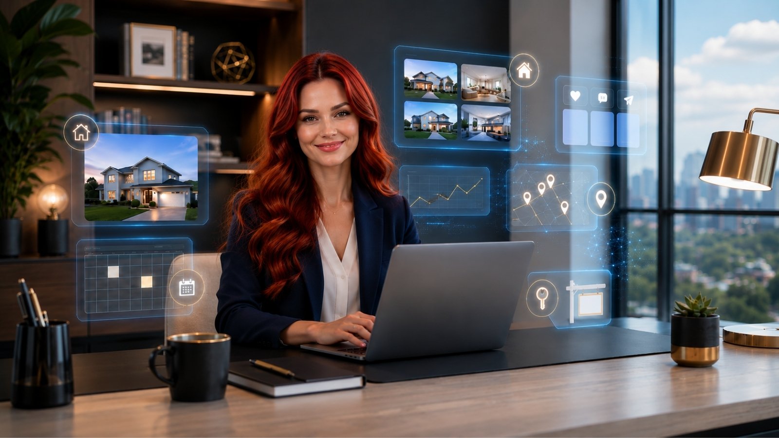 Jessica, co-founder of The Real AI Agents, working with real estate marketing and AI content-planning tools.